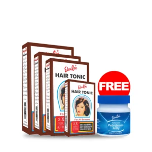 Free Petroleum Jelly On Pack of 4 Hair Tonic (185gm)